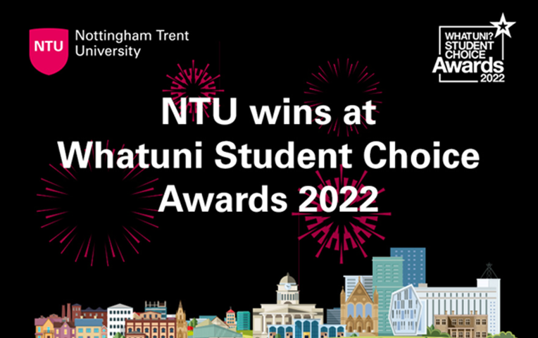 Đại Học Nottingham Trent xếp thứ 2 trong giải thưởng “Trường đại học TỐT NHẤT ở Vương quốc Anh” tại Whatuni Student Choice Awards 2022